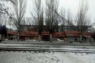 Обстрпел города