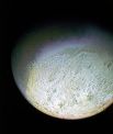 Тритон. Крупный спутник планеты Нептун. 1989 год.