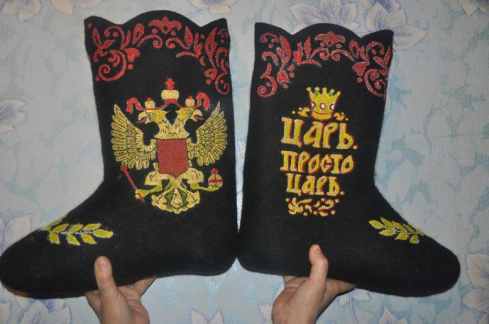 А это так и вообще царская обувка!