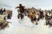 Василий Суриков, «Взятие снежного городка». 1891