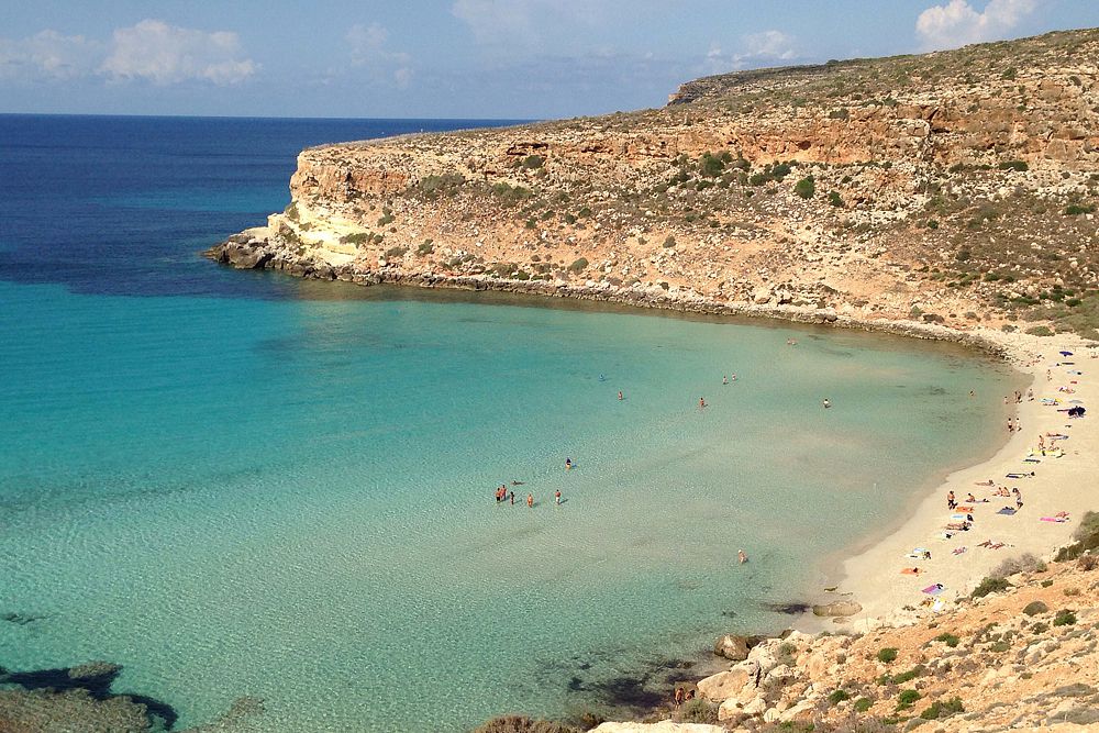 3. Rabbit Beach, Лaмпедуза, Италия.