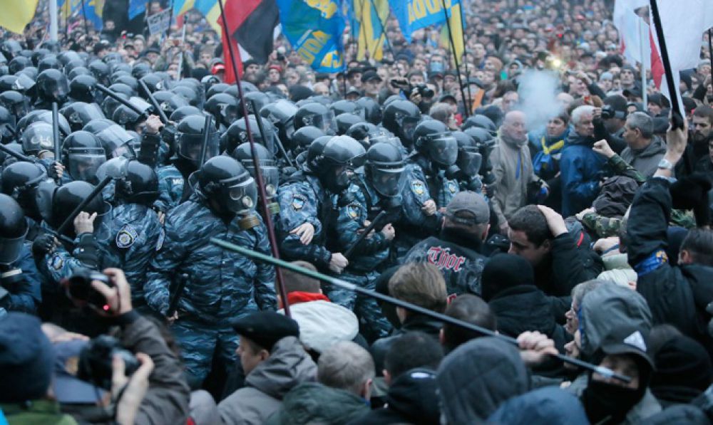 Годовщина расстрелов на Майдане – самые яркие фото украинской революции
