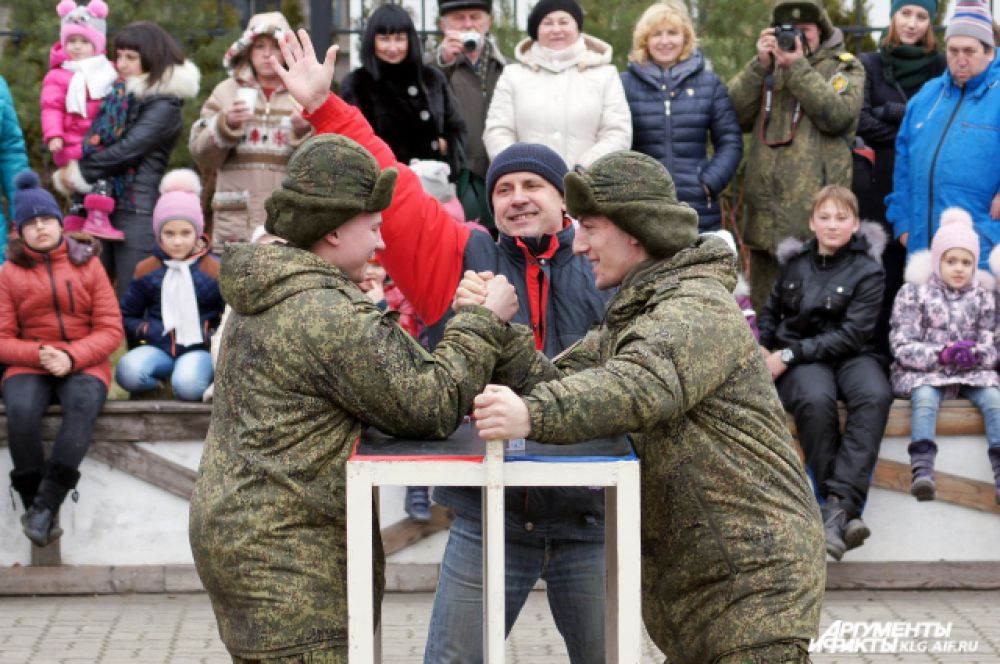 Масленичные гулянья в Калининградской области.