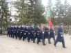 В параде участвовали представители всех военных вузов города, силовых структур, ветераны.