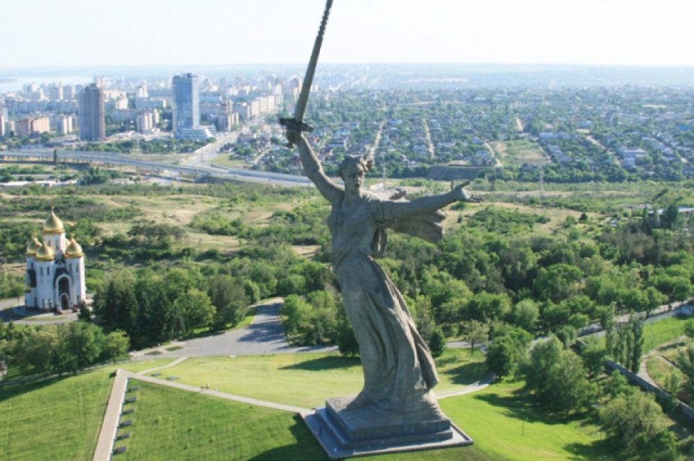 «Родина-мать зовет», Волгоград, Россия.