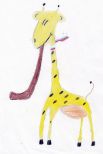 Талисман: «Жираф Жирафлюша». Автор талисмана: Ралузина Александра Дмитриевна. Описание идеи: Как-то давно жираф снимался в рекламе и вместо Skittles он откусил кусочек клюшки. И теперь он никогда не расстается с ней, для него он талисман. Возьмите его в команду, он будет очень рад!