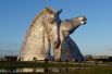 Скульптура «Келпи» и парк «Хеликс», Фолкерк, Шотландия.