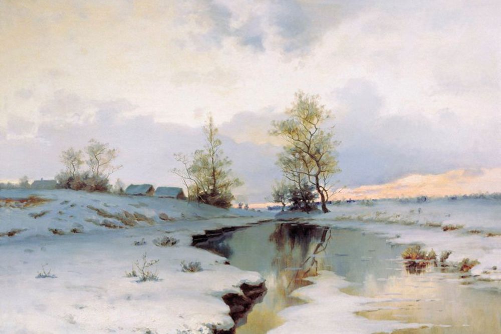 Иван Ендогуров. «Начало весны». 1890-е годы.