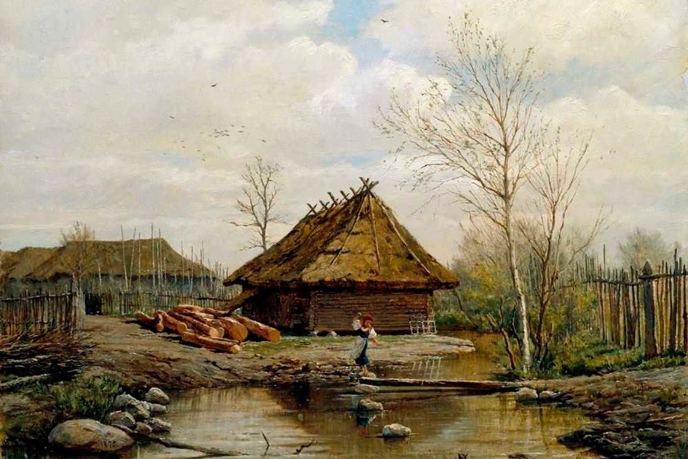 Павел Брюллов. «Весна». 1875 год.
