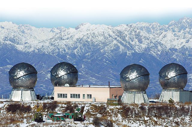 Объект «Окно», он же оптико-электронный комплекс «Нурек» в Таджикистане. Правда красивый?