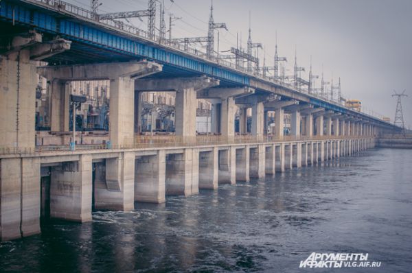 Волжская ГЭС — это крупнейшая гидроэлектростанция Европы.