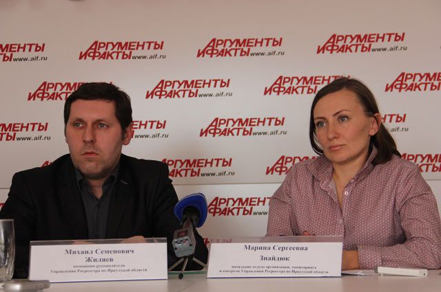 Михаил Жиляев и Марина Знайдюк