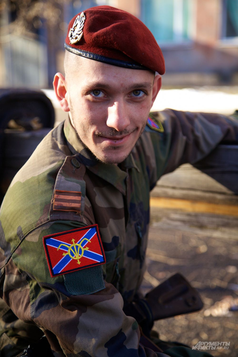 Сербский доброволец.