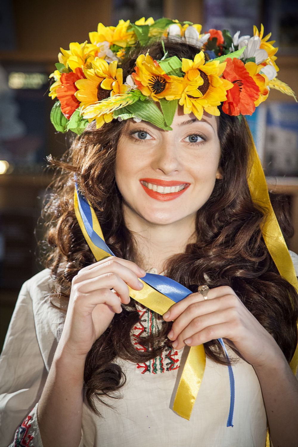 Анна Севастьянова представляла на конкурсе украинцев.