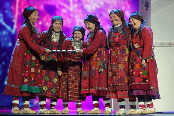 В 2012 году на «Евровидение»  отправился коллектив «Бурановские бабушки». Поющие бабушки в национальных костюмах еще до начала конкурса считались фаворитами. Они произвели на зрителей огромное впечатление и с песней «Party for Everybody» стали вторыми.