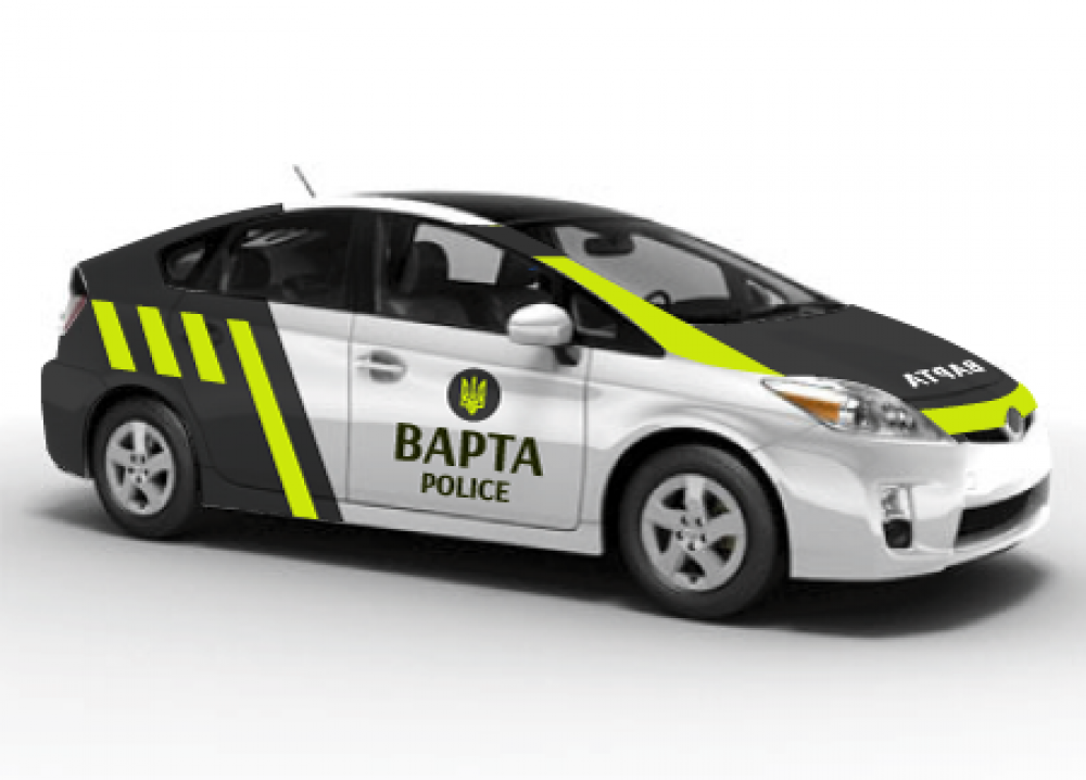 Украинцы предлагают свои варианты окраса патрульных авто