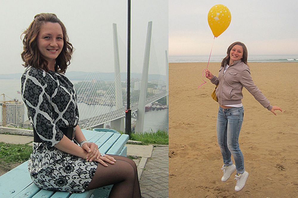 Ноговицына Любовь, 27 лет. Живу в прекрасном городе Владивостоке. Обожаю жёлтый цвет и свою кошку Алису. Работаю с детьми. Увлекаюсь танцами. Люблю гулять по осеннему лесу и проводить время с семьёй. Мечтаю побывать везде, где побывали герои передачи «Орёл и решка».