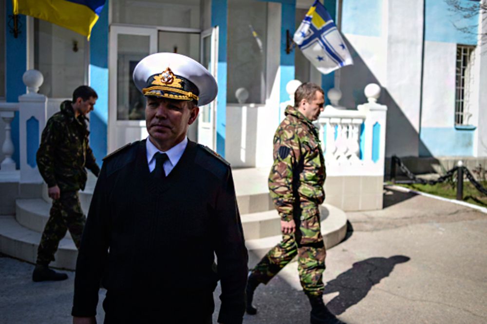 Сергей Гайдук с 7 марта 2014 года — командующий Военно-Морских Сил Вооруженных Сил Украины. В ходе событий в Крыму он не раз выступал с заявлениями о том, что нельзя допустить вооруженного конфликта. 19 марта 2014 года был задержан сотрудниками ФСБ России по обвинению в том, что он транслировал в воинские части Украины пришедший из Киева приказ применить оружие в отношении мирных граждан. По просьбе министра обороны РФ Сергея Шойгу Гайдук был отпущен. Сегодня Гайдук по-прежнему занимает должность командующего Военно-Морскими Силами Вооруженных Сил Украины.