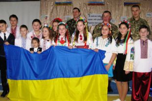 Воины АТО в школе