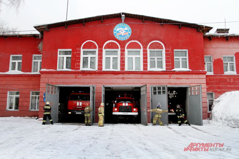 Пожарную часть видно из далека!