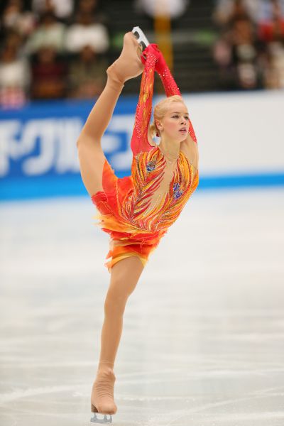 Еще одна российская фигуристка Анна Погорилая заняла 13-ое место.