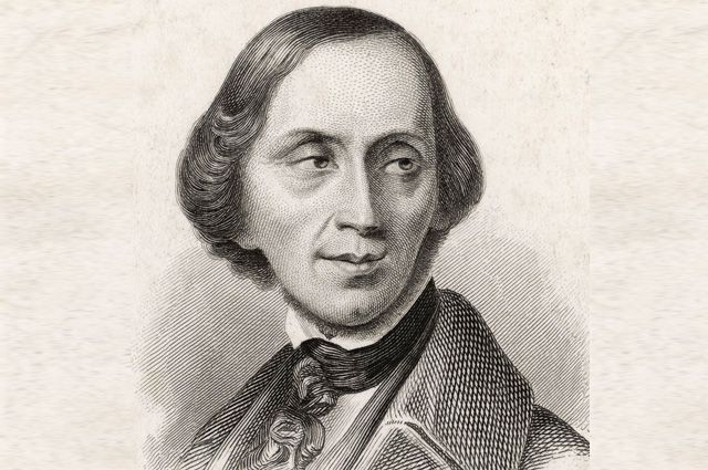 Ганс Христиан Андерсен. Фото не позднее 1850-ых.