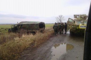 Взрыв на фугасе
