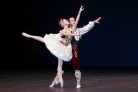 Солисты балета Большого театра Анастасия Сташкевич и Вячеслав Лопатин.