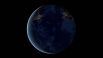 Изображение Земли ночью, составленное из четырех фотографий, которые были сделаны космической камерой ESA OSIRIS в апреле и октябре 2012 года.