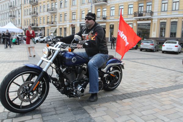 В Киеве прошел самый масштабный в истории мотопробег