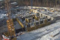 Строительство федерального перинатального центра в Челябинске.