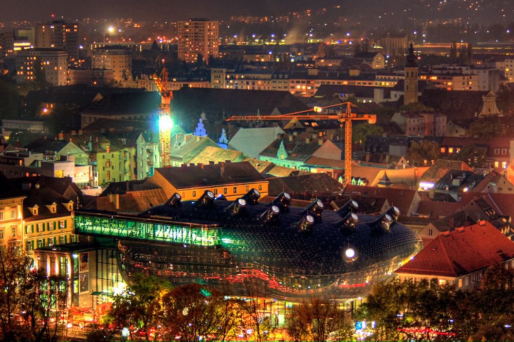 Kunsthaus. Грац, Австрия.
