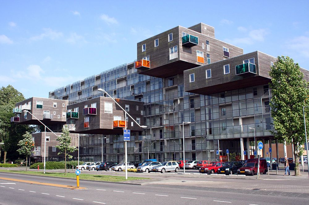 Wozoco Apartments. Амстердам, Голландия.