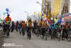 Велосипедисты Камчатки - участники шествия.