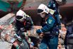 Спасатели обследовали 200 квадратных метров завалов. После завершения работ группа в составе 22 человек на поисково-спасательных автомобилях высокой проходимости «Розенбауер» и КамАЗ вернулась в базовый лагерь в Катманду.