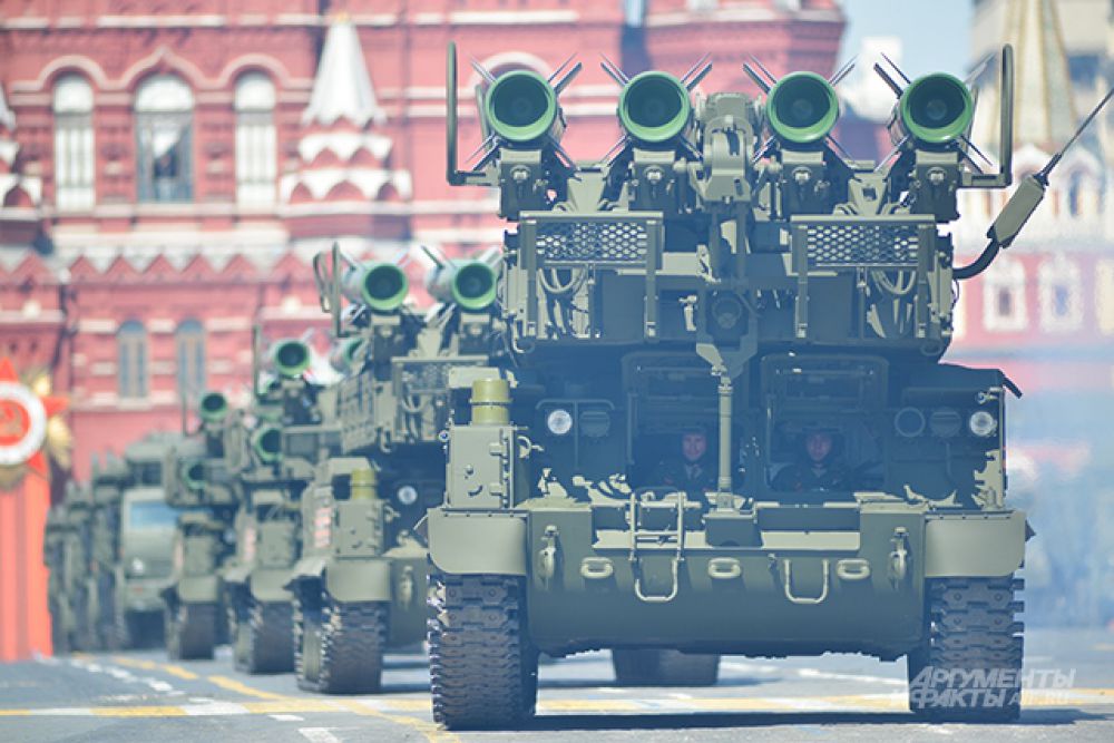 Зенитно-ракетный комплекс «БУК-М2».