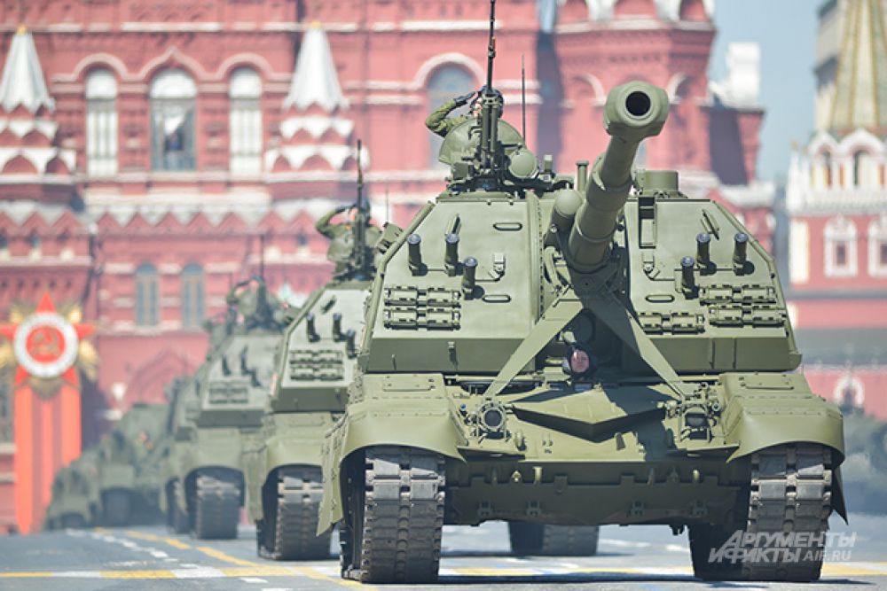 Самоходная артиллерийская установка (САУ) «Коалиция-СВ».
