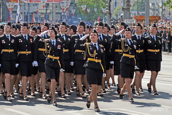 Парад Победы в Калининграде.