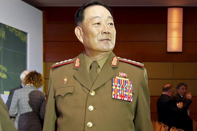 Министр обороны КНДР Хен Ен Чхоль.