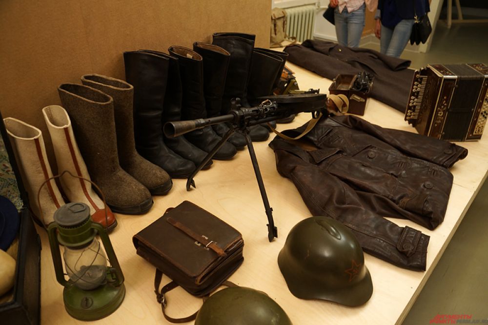 Особое внимание организаторы уделили, конечно, военному времени.