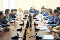 На совещании в Минэнерго России.