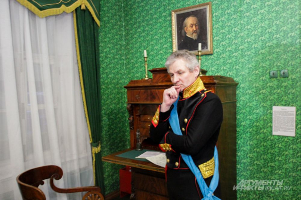 Главными героями съемочного дня стали князья Волконский и Трубецкой.