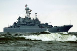 БДК «Королёв» в море.