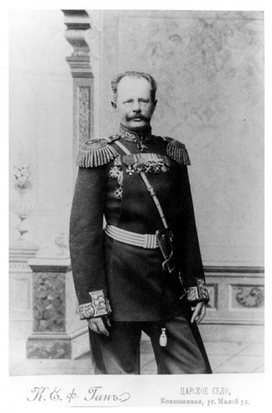 Командующий Памирскими походами генерал М.Е.Ионов. Фото из семейного архива Н.Кареевой