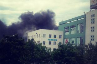 Пожар на Петровке
