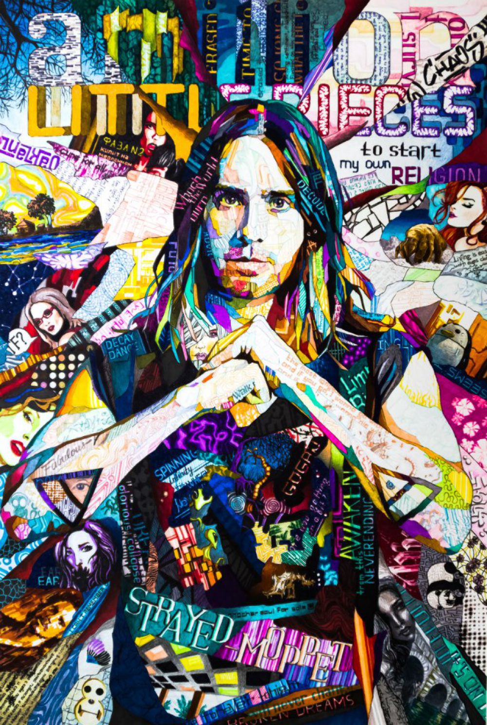 Ещё один портрет Jared Leto - Джареда Джозефа Лето.