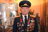 Ветеран ВОВ, полковник в отставке Павел ПОГОДАЕВ. 