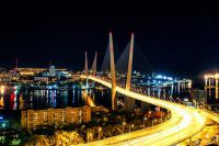 Золотой мост свободного порта Владивосток.