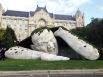 Так выглядит скульптура, установленная в Будапеште
