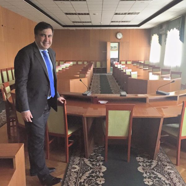 Как Михаил Саакашвили устроился в Одессе
